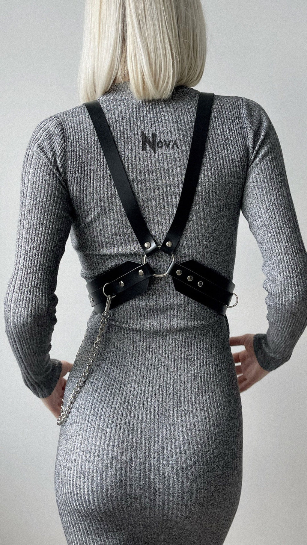 Waist Harness Belt Strappy, Harness Belts Body Bondage, black Leather Harness Women, Chest Harness, burning man