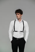 Men Suspender Harness, Men's Chest Harness, Leather Harness Men, Waist Harness, Gay Harness, Vegan Harness Top, Casual Harness, Rave Harness