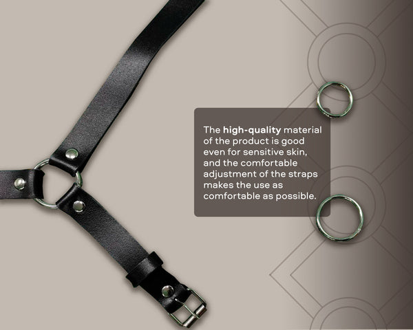 Waist Harness Belt Plus Size Harness Leather Chest Harness Adjustable Strap Harness Women Bust Harness Breast Harness Top Harness