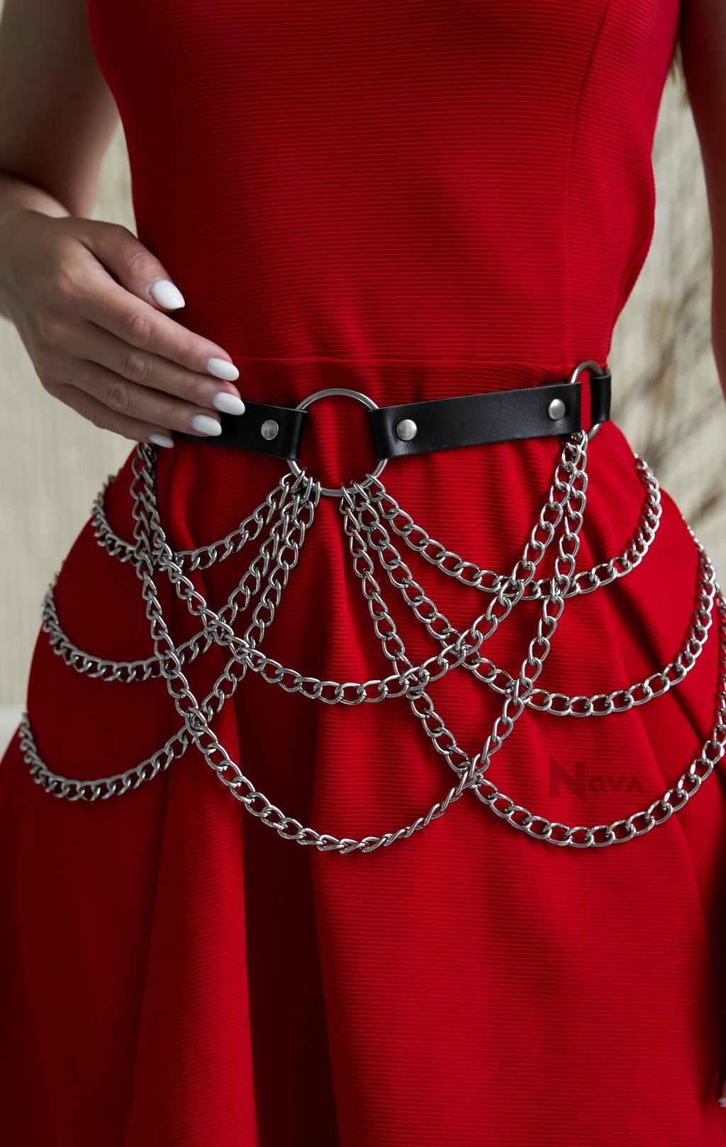 Chain Harness Belt, Waist Harness Chained, Rave Outfit Belt, Fashion Harness Belt, Burlesque Belt, Festival Belt, Plus Size Ajustable Belts